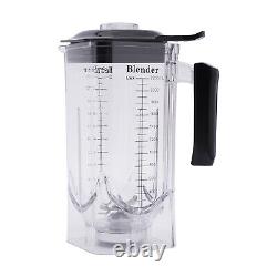 110V Commercial Smoothie Blender Fruit Juicer Mixer Mixing with Soundproof Cover