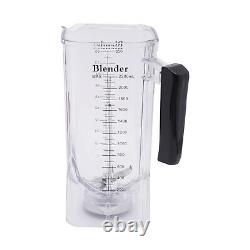 110V Commercial Smoothie Blender Fruit Juicer Mixer Mixing with Soundproof Cover