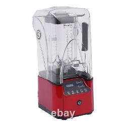 2200W 2.2L Commercial Soundproof Cover Blender Fruit Juicer Smoothie Mixer Quiet