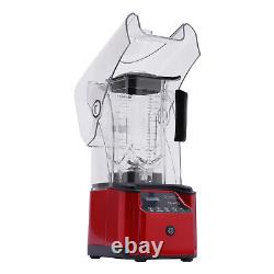 2200W 2.2L Commercial Soundproof Cover Blender Fruit Juicer Smoothie Mixer Quiet