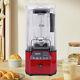 2200w Commercial Professional Blender With Shield Quiet Sound Enclosure Timer