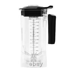 2200W Commercial Professional Blender With Shield Quiet Sound Enclosure Timer