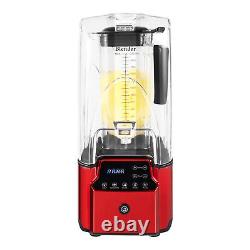 2200W Commercial Professional Blender With Shield Quiet Sound Enclosure Timer