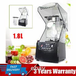 2600W Commercial Soundproof Smoothie Blender Machine Fruit Juicer Maker Mixer