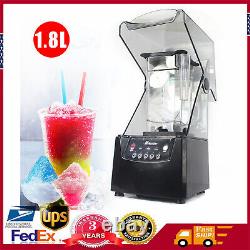 2600W Commercial Soundproof Smoothie Blender Machine Fruit Juicer Maker Mixer