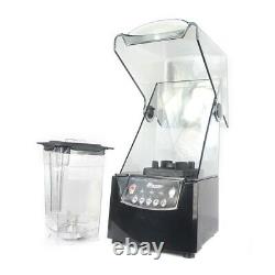 2600W Commercial Soundproof Smoothie Blender Machine Fruit Juicer Maker Mixer