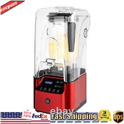 2.2L Blender Fruit Juicer Maker Smoothie Mixer with Soundproof Cover Commercial