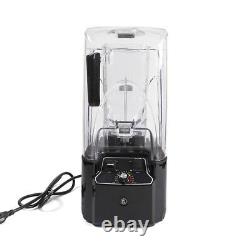 2.2L Commercial Blender Soundproof Smoothie Fruit Juicer Maker Mixing Machine