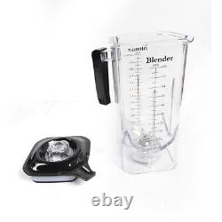 2.2L Commercial Soundproof Countertop Blender Juicer Smoothie Mixer Maker 110V