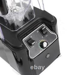 2.2L Commercial Soundproof Smoothie Blender Electric Fruit Juicer Maker Mixer US