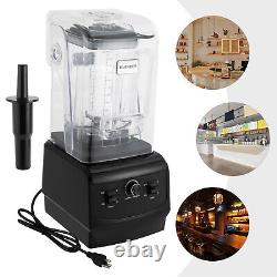 Black Quiet Stainless Steel Commercial Blenders Soundproof Smoothie Juicers