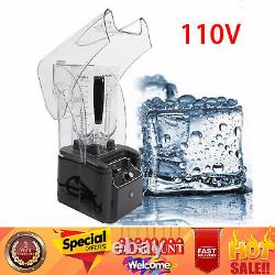 Commercial 2.2L Blender Soundproof Smoothie Fruit Juicer Maker Mixing Machine