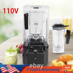 Commercial 2.2L Blender Soundproof Smoothie Fruit Juicer Maker Mixing Machine