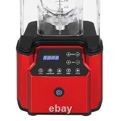 Commercial Professional Blender 2200W With Shield Quiet Sound Enclosure Timer