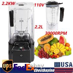 Commercial Professional Blender Fruit Juicer Smoothie Maker Mixer With Soundproof