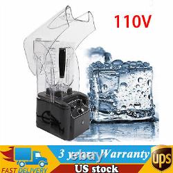 Commercial Professional Blender Fruit Juicer Smoothie Maker Mixer With Soundproof