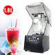 Commercial Soundproof Cover Blender 1.8l Fruit Juicer Ice Smoothie Mixer 110v