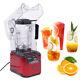 Commercial Soundproof Cover Blender Fruit Juicer Smoothie Mixer Ice Crusher 2.2l