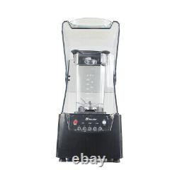 Commercial Soundproof Smoothie Blender Machine Fruit Juicer Maker Mixer 2600W