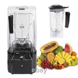 2,2L Mélangeur Commercial Insonorisé pour Smoothies, Jus de Fruits et Machine de Mélange