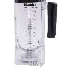 2,2 L Mélangeur Commercial Insonorisé pour Smoothie Maker Presse-fruits Mixer Ice Crusher